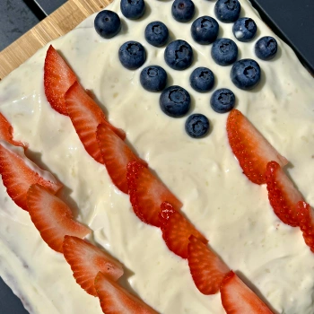 Gluten-Free Flag Cake: Perfect for 4th of July & Summer Parties
